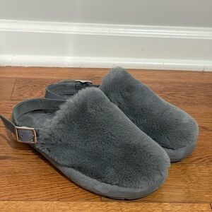 Marc Fisher LTD Zister Faux Fur Sling back Slipper Women’s Size 8